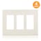 Faith Wall Plate, Number of Gangs: 3-Gang Plastic, Light Almond SWP3-LA-04 - alternate 1
